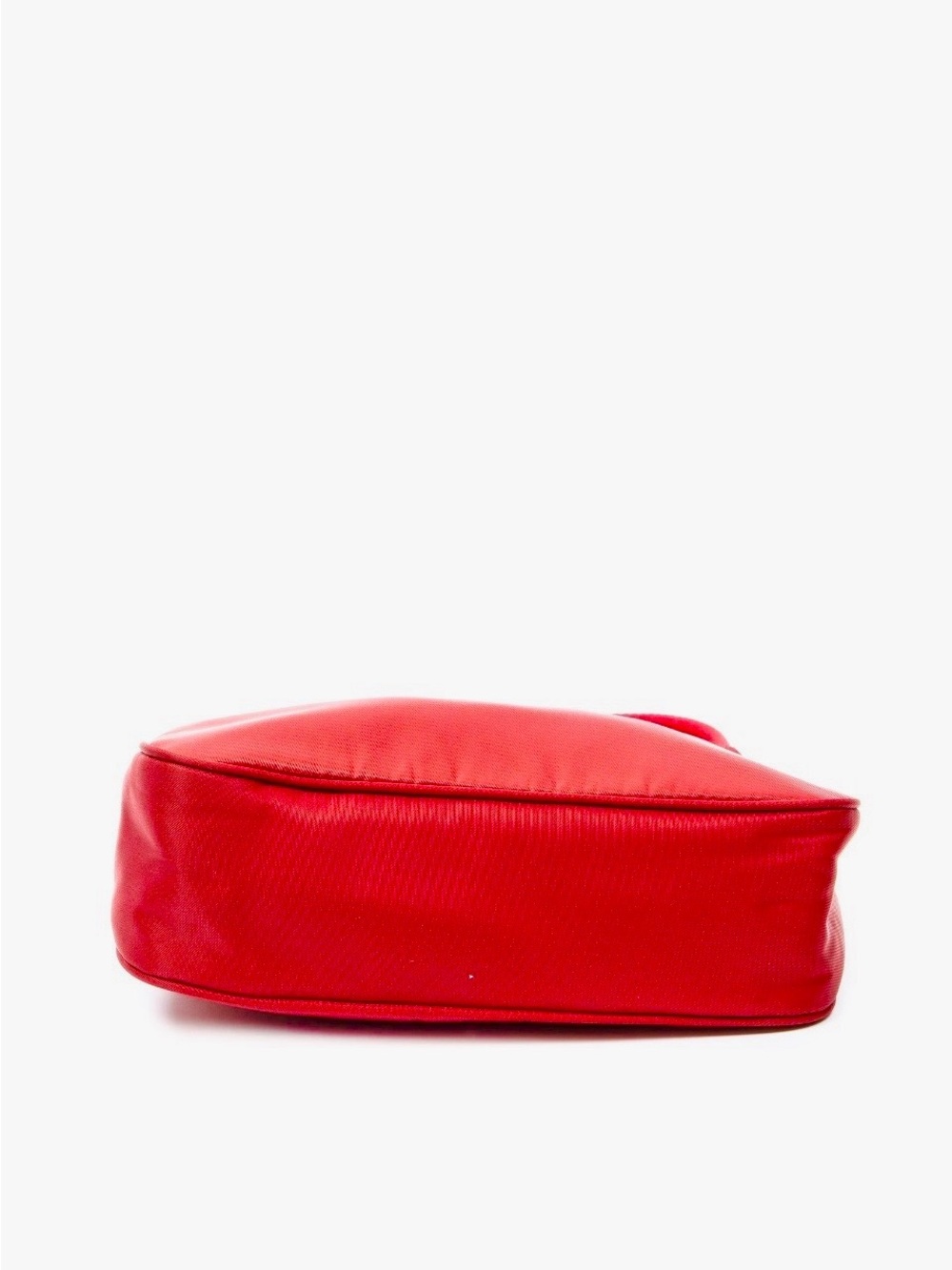 Prada⭐️Tessuto Mini Bag.. Bright Red Nylon Hobo Shoulder Bag - Picture 14 of 16